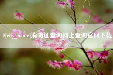 揭阳消防证查询网上查询官网下载