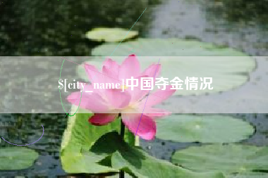 揭阳中国夺金情况