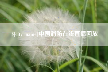 揭阳中国消防在线直播回放