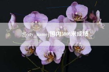 揭阳国内5000米成绩