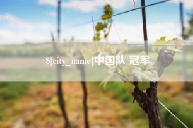 揭阳中国队 冠军