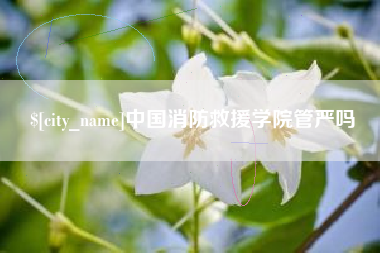 揭阳中国消防救援学院管严吗
