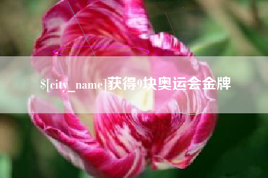 揭阳获得9块奥运会金牌