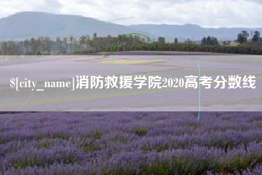 揭阳消防救援学院2020高考分数线