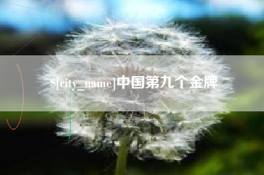 揭阳中国第九个金牌
