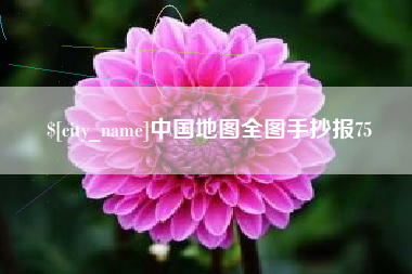 揭阳中国地图全图手抄报75