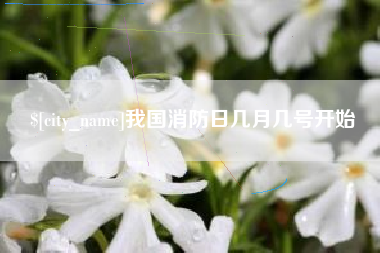 揭阳我国消防日几月几号开始