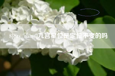 揭阳九宫星位是定位不变的吗