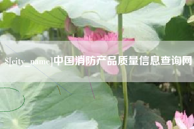 揭阳中国消防产品质量信息查询网