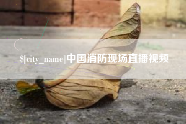 揭阳中国消防现场直播视频