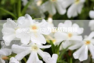 揭阳579九宫格如何排