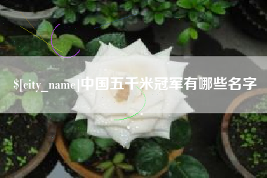揭阳中国五千米冠军有哪些名字